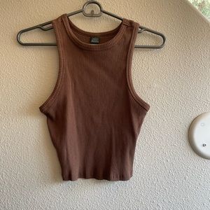 Brown tank